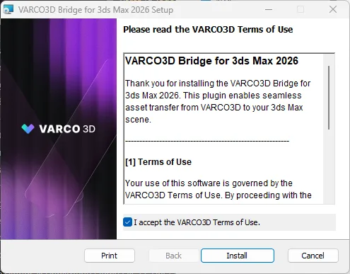 MSI installer dialog