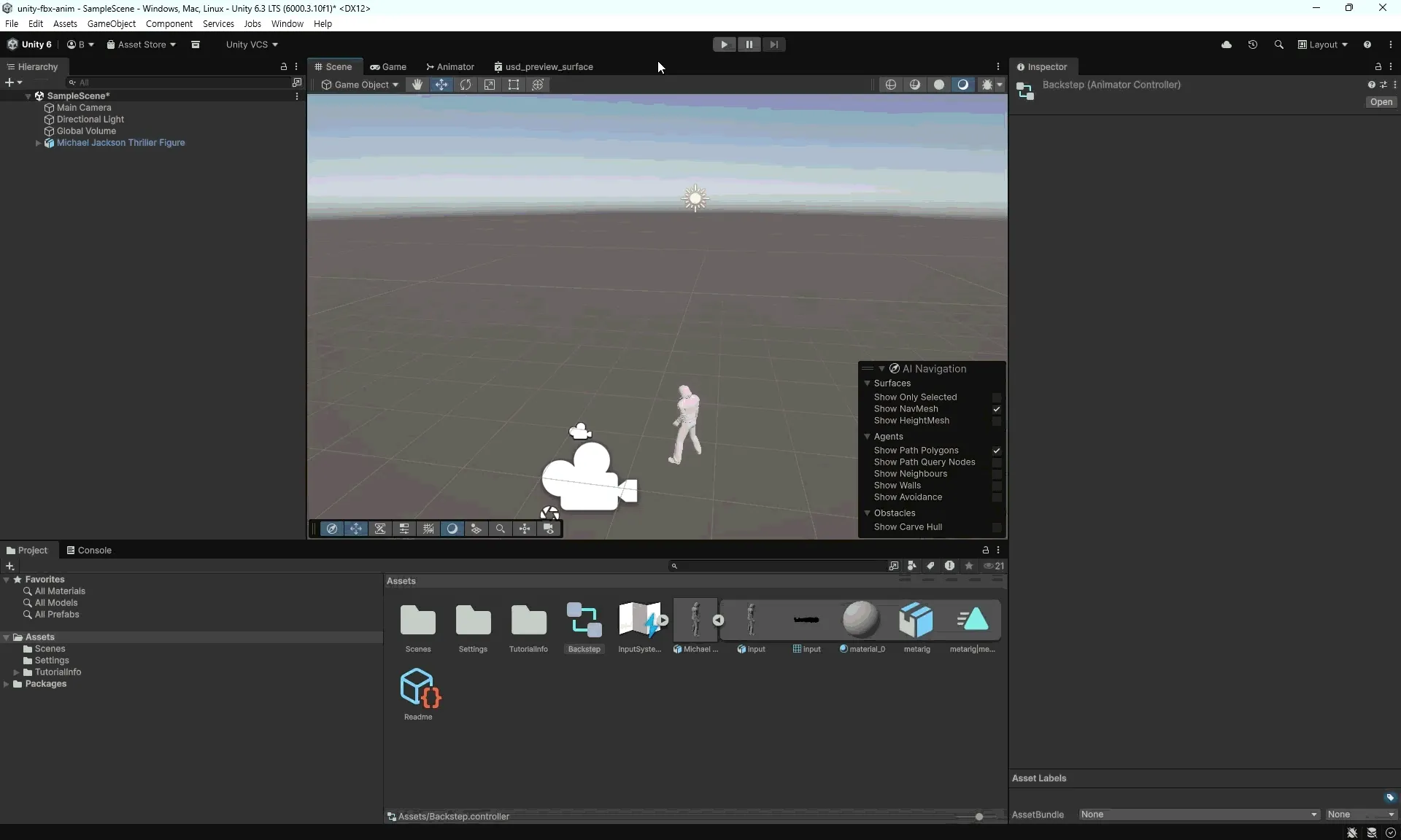 FBX 애니메이션 클립을 Animator Controller에 추가